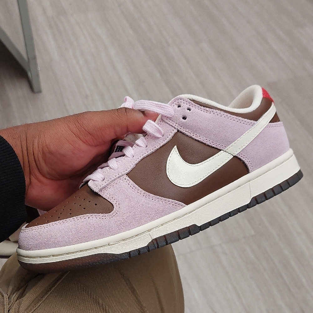 Nike Women's Pink and Brown Sneakers